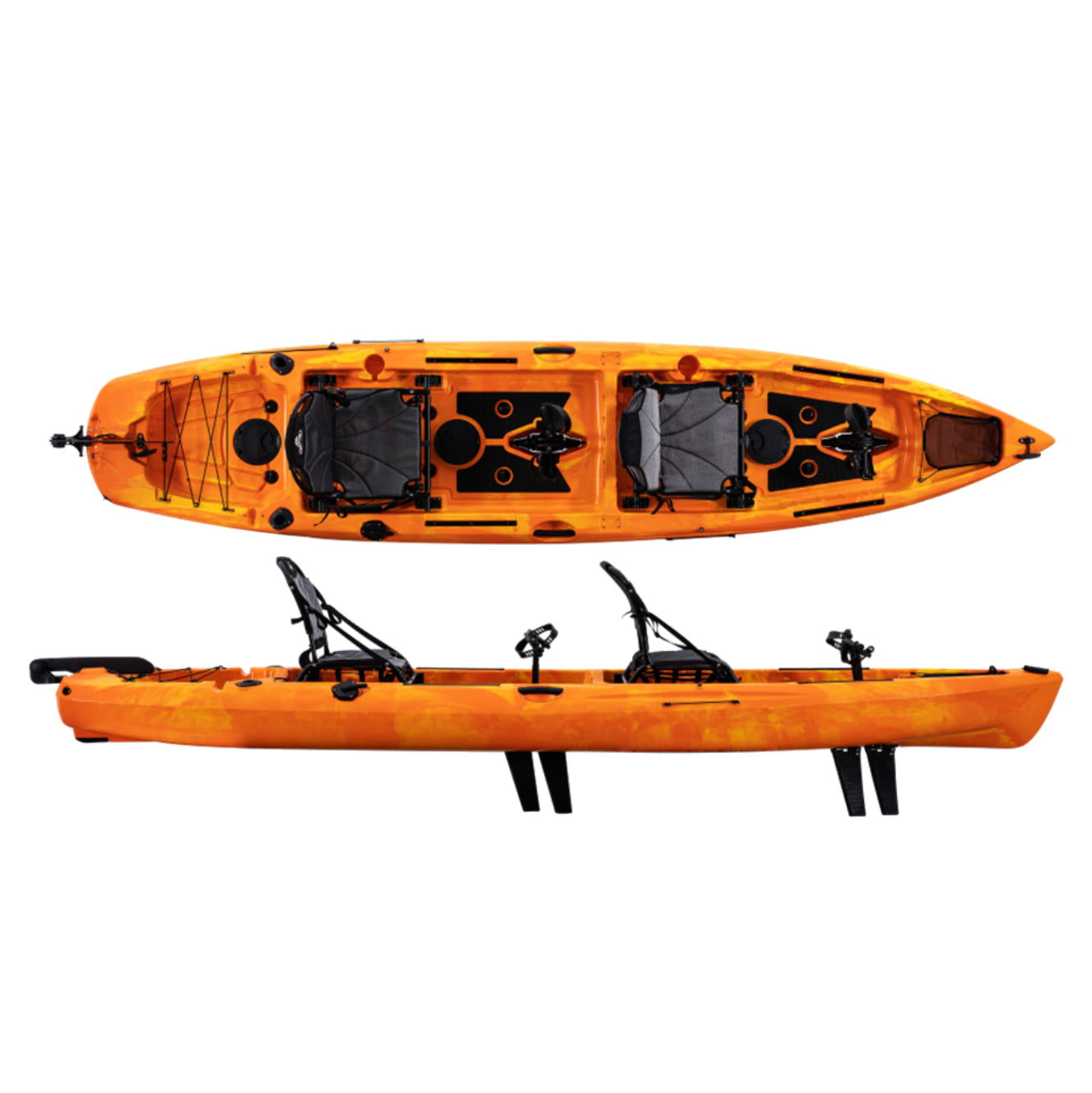 Kayak double pédale 14 pieds