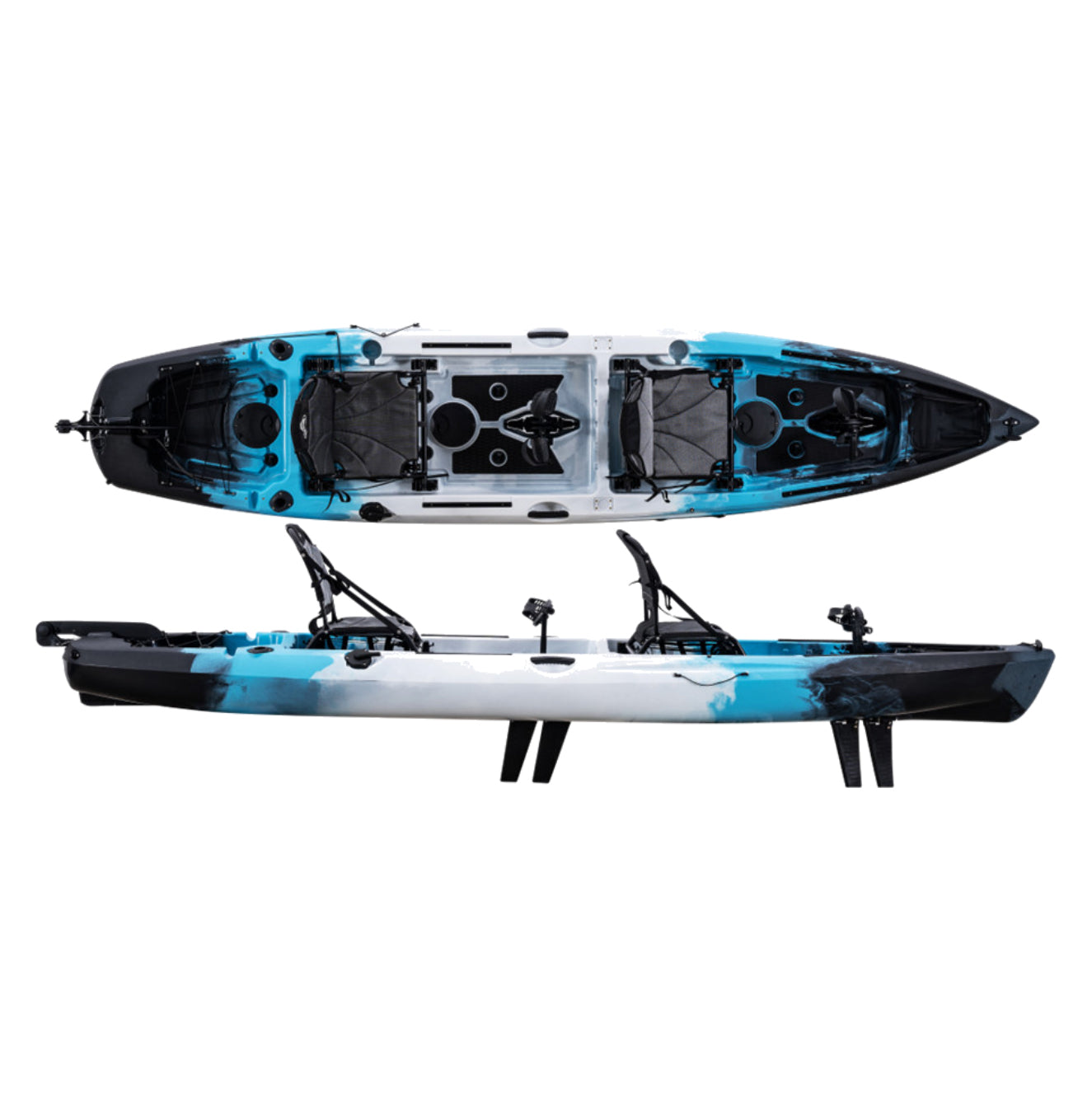 Double Pedal kayak 14ft