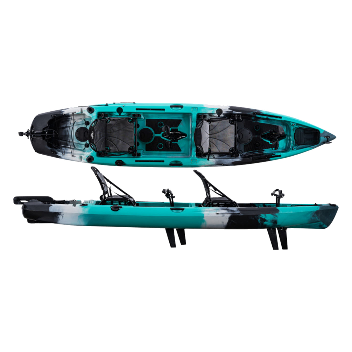 Double Pedal kayak 14ft