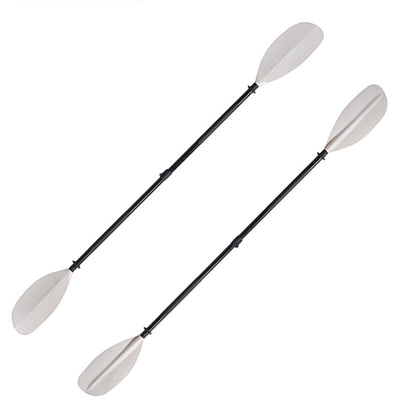 2 Pieces PP blade and Aluminum shaft kayak paddle