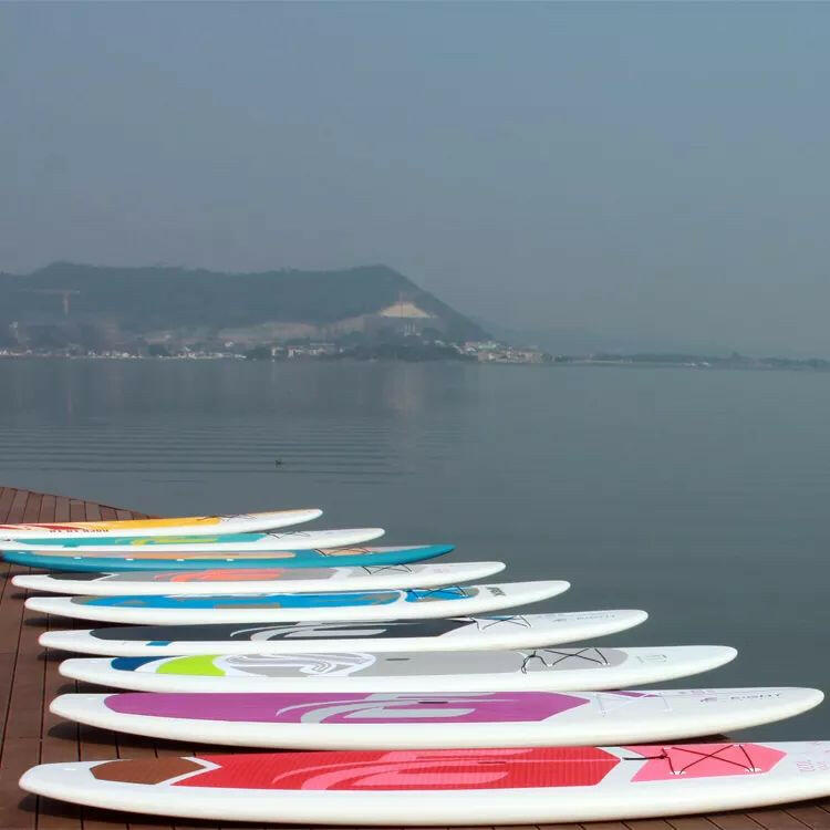 Tablas de paddle surf no inflables para principiantes