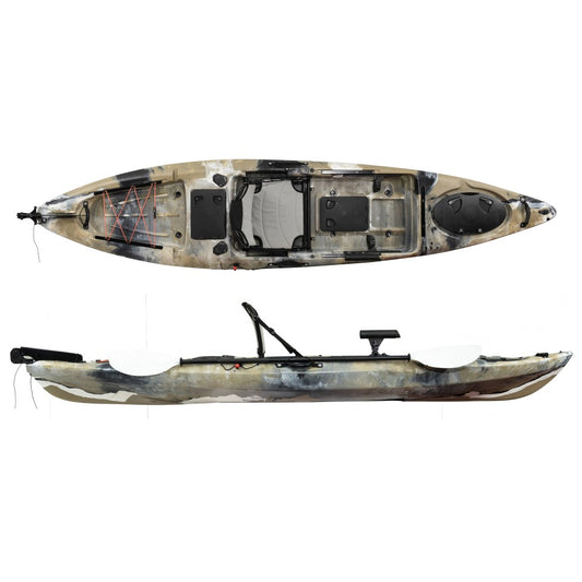 Plastic Single Kayak For Fishing 11.8ft