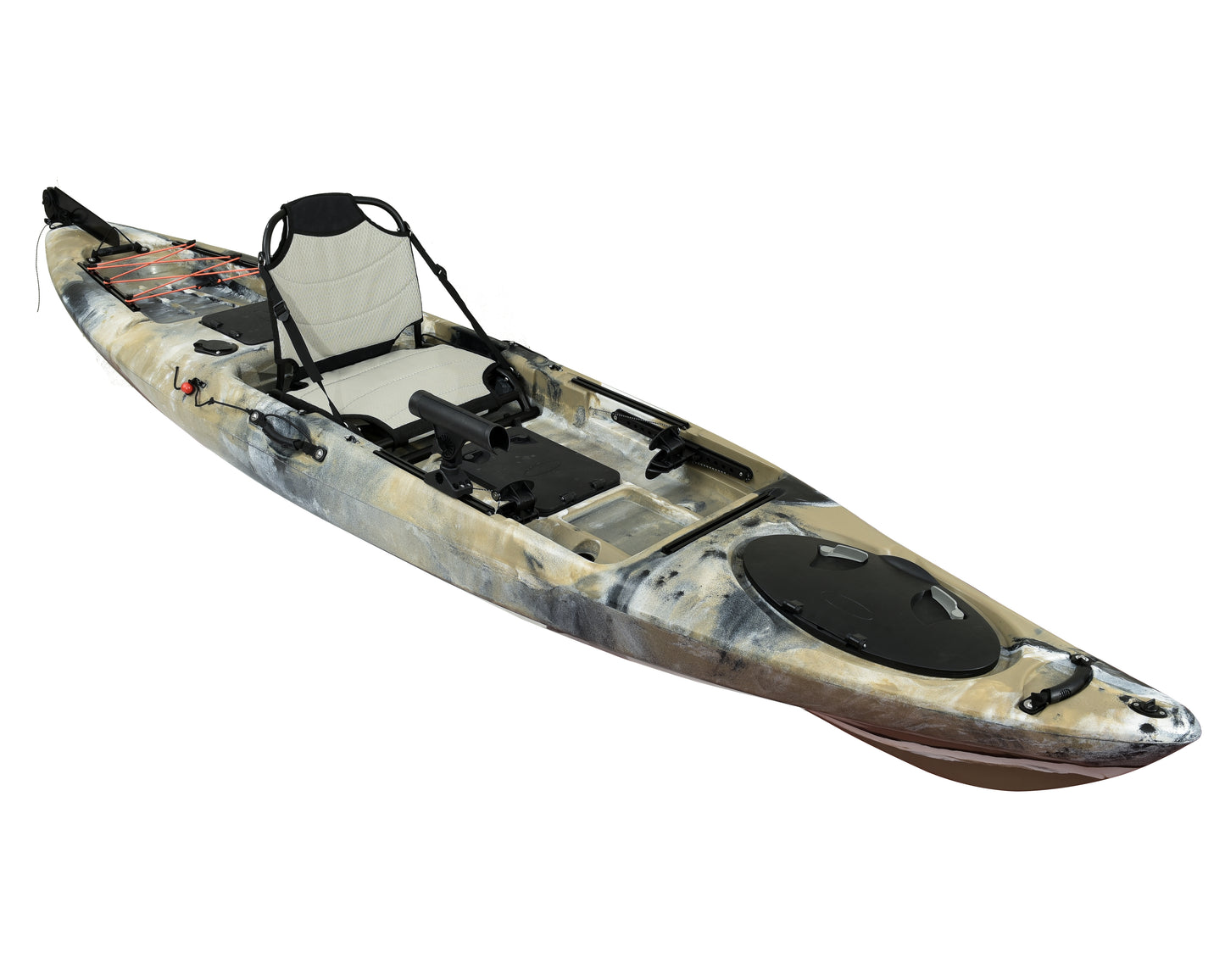 Plastic Single Kayak For Fishing 11.8ft